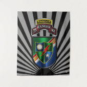 75th Ranger Regiment  Wandkleed (Voorkant)