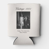 75th Wedding Anniversary Party Favor Custom Photo Blikjeskoeler (Voorkant)