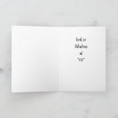 **75th & YOU ARE FABULOUS** ALTIJD! VERJAARDAG KAA Kaart (Binnen)