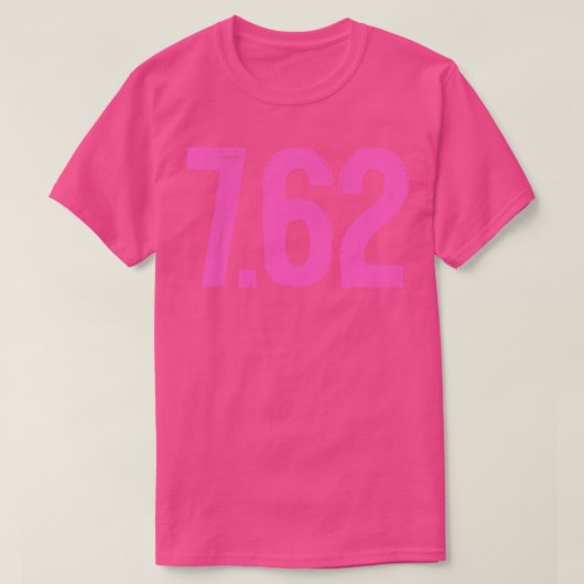 762 mm kaliber 3 t-shirt (Design voorkant)