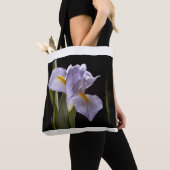 7659-2-Paarse iris Tote Bag (Dichtbij)