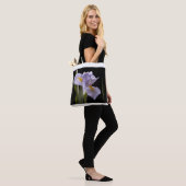 7659-2-Paarse iris Tote Bag (Op model)