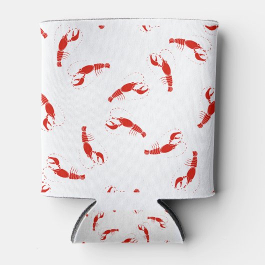 7677Rode kreeften Blikjeskoeler (Voorkant)