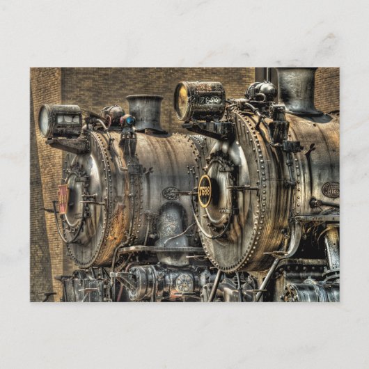 7688 - Train - Broers voor altijd Briefkaart (Voorkant)