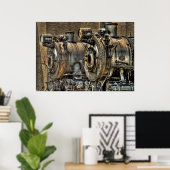 7688 - Trein - Broers voor altijd Poster (Thuiskantoor)