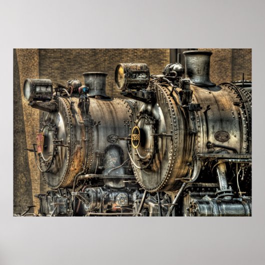 7688 - Trein - Broers voor altijd Poster (Voorkant)