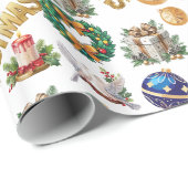 76,2 cm x 1,8288 m Inpakpapier, Glanzend inpakpapi Cadeaupapier (Rol Hoek)