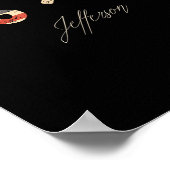 76 67 Jefferson Six Seven Meme For Gen Alpha Slang Poster (Hoek)