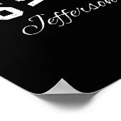 76 > 67 Jefferson, Zes Zeven Meme Poster (Hoek)