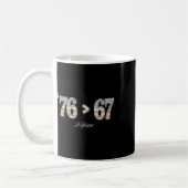 76 67 Thomas Jefferson Zes Zeven 6 7 Meme Gen Alph Koffiemok (Links)