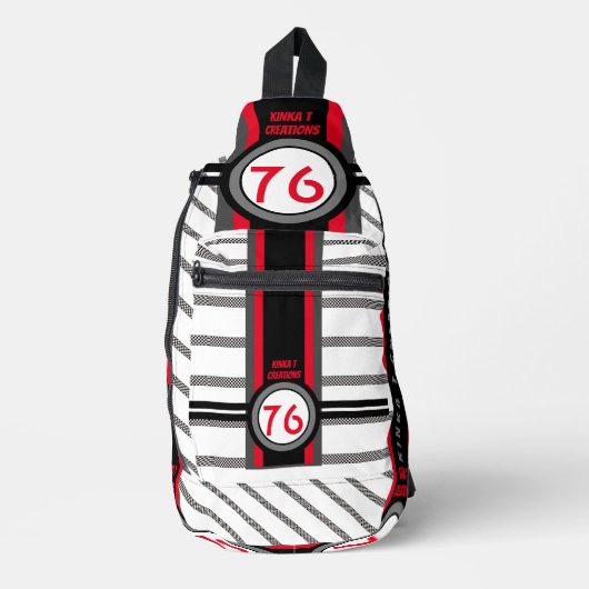 '76 Checker Sling Bag (Voorkant)