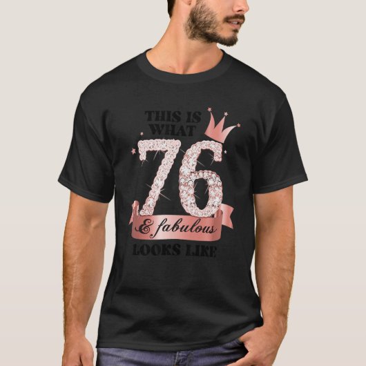 76 & Fabulous I Rose And White Party Group Candid  T-shirt (Voorkant)