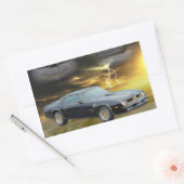 76 FireChicken Tribute Design Toolbox Rechthoekige Sticker (Envelop)