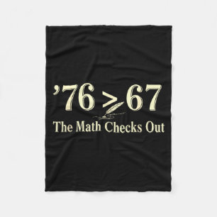 76 Groter Dan 67 George Washington Geschiedenis Pr Fleece Deken