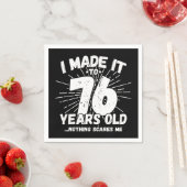 76 Jaar Oud Sarcastisch Meme Grappige 76e Verjaard Servet (Insitu)