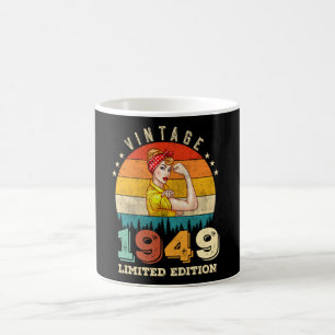76 jaar oude Bday 1949 Vintage 76ste Verjaardag Vr Koffiemok