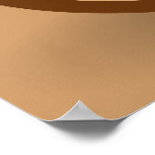 76-vrij-Cute-Cartoon-aap-Clipart-Illustratie Poster (Hoek)