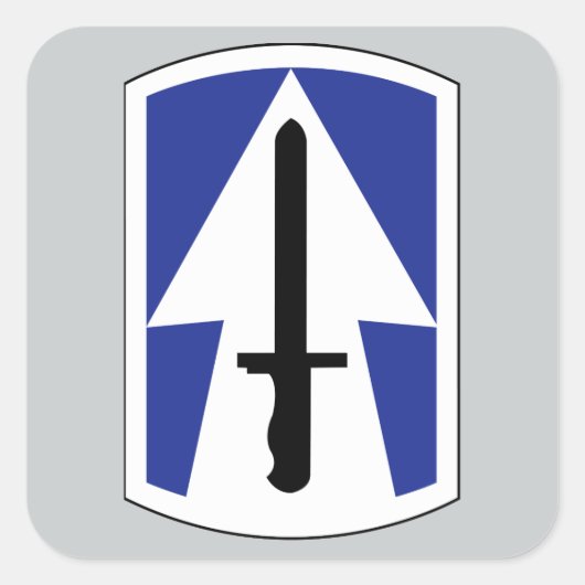 76e Infanteriebrigade Vierkante Sticker (Voorkant)
