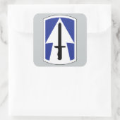76e Infanteriebrigade Vierkante Sticker (Tas)