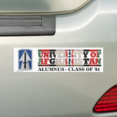 76e Infanterieur BCT U van Afghanistan Zelfklever Bumpersticker (Op auto)