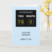 76e jaarlijkse scorebord kaart (Gele Bloem)