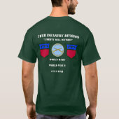 76e T-shirt infanteriedivisie (Achterkant)