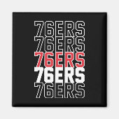 76ers magneet (Voorkant)