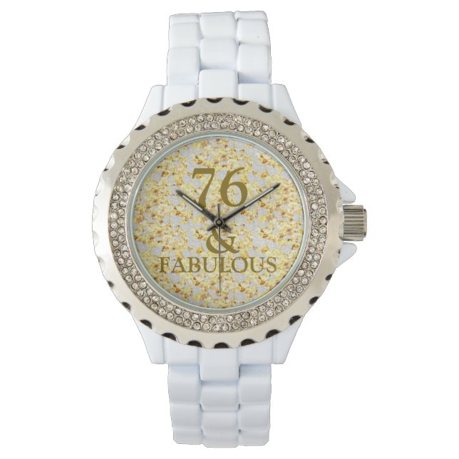 76th Birthday Horloge (Voorkant)