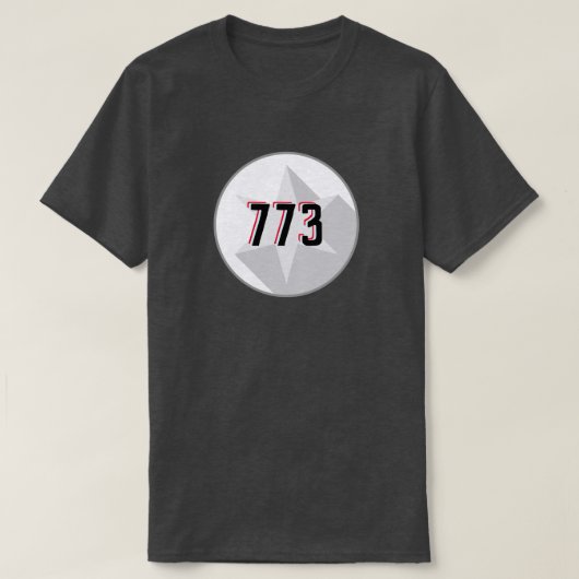 773 Gebiedscode T-shirt (Design voorkant)