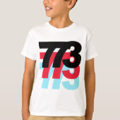 773 Gebiedscode T-shirt (Voorkant)