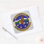 773rd Civil Engineer Squadron Vierkante Sticker (Envelop)
