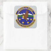 773rd Civil Engineer Squadron Vierkante Sticker (Tas)