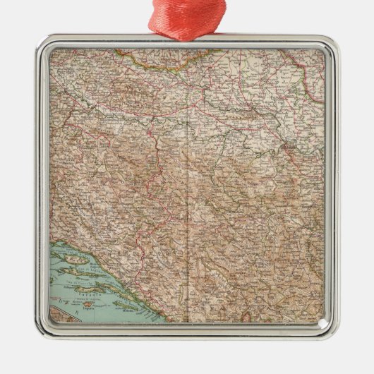 7778 Joegoslavië Metalen Ornament (Voorkant)