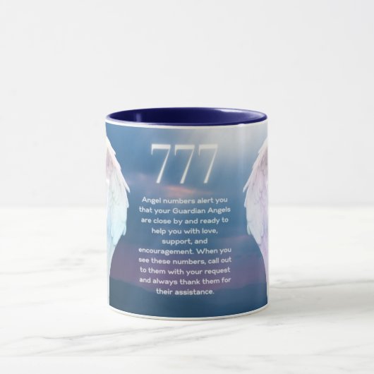 777 Angel Numbers Chakra Angels Wings Mok (Midden)