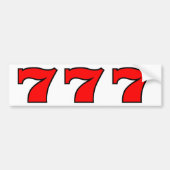 777 BUMPERSTICKER (Voorkant)