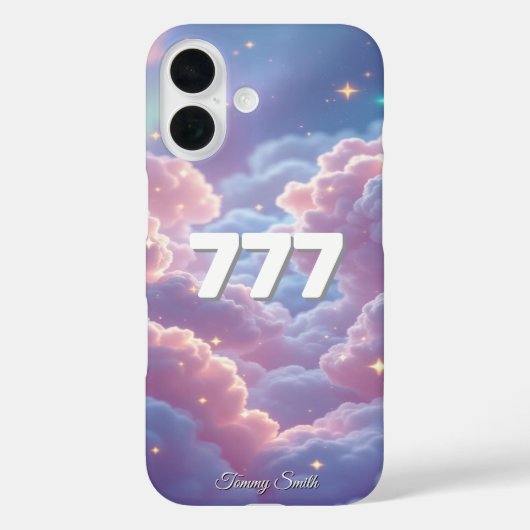 777 Engel Nummer – Geluk, Overvloed & Manifestatie Case-Mate iPhone Case (Achterkant)