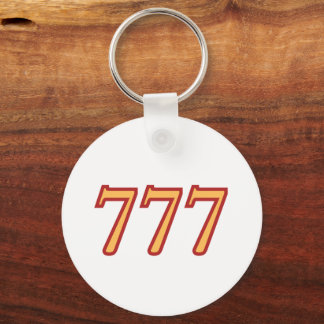 777 Engel Nummer Geluk Sleutelhanger