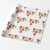 777 Jackpot Cadeaupapier (Uitgerold)