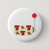 777 Jackpot Ronde Button 5,7 Cm (Voorkant)