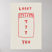 777 Lucky You Poster (Voorkant)