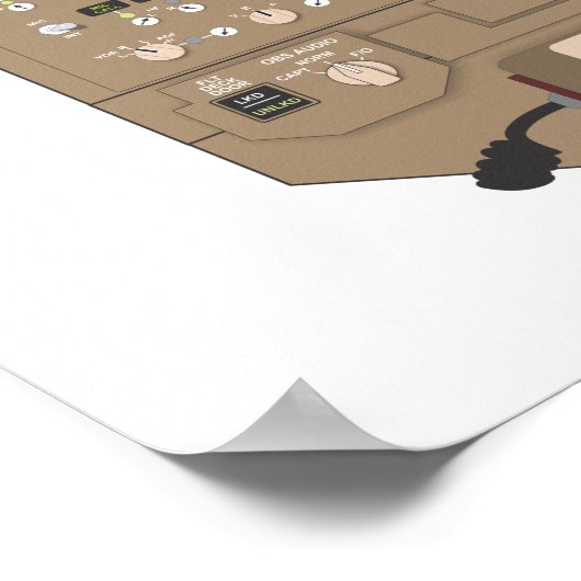 777 Poster met lagere frequentie (Hoek)