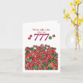 777 speciale Datum - de Speciale Kaarten van de (Gele Bloem)