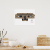 777 Voorwaarts Poster van flatpanels (Keuken)