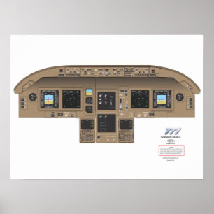 777 Voorwaarts Poster van flatpanels