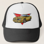 77-78 Gold Firebird Trucker Pet (Voorkant)