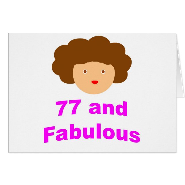 77 en verbluffend! (Voorkant Horizontaal)