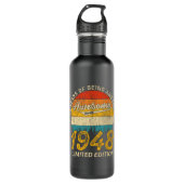 77 jaar oud 1948 Retro Geweldige 77e verjaardag ca Waterfles (Voorkant)