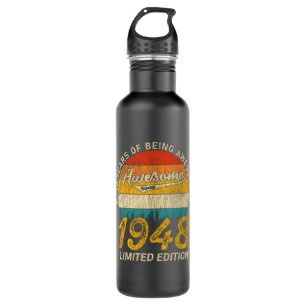 77 jaar oud 1948 Retro Geweldige 77e verjaardag ca Waterfles