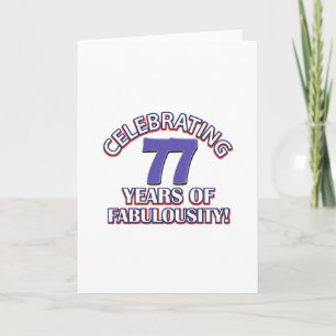 77 jaar oude design kaart