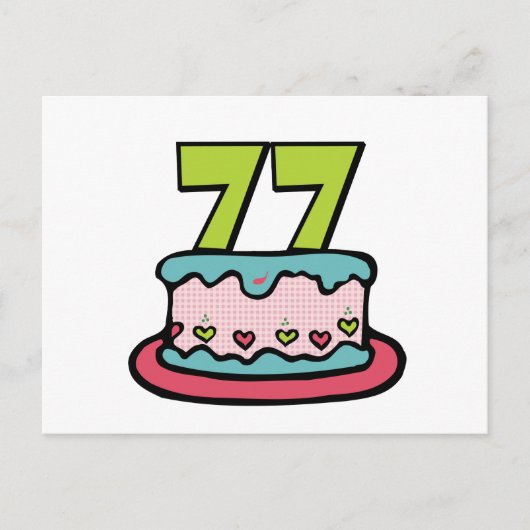 77 jaar oude vogelbeker briefkaart (Voorkant)
